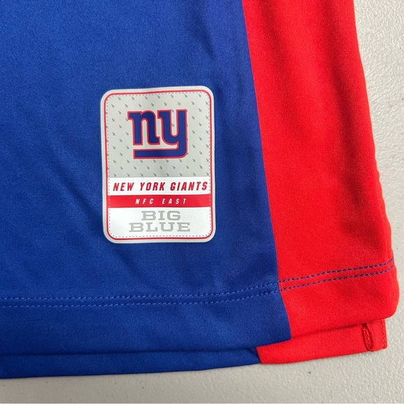 Women's Majestic Draft Me New York GIANTS NFL Top Shirt S M L 2X 3X 4X BLING - Picture 8 of 10